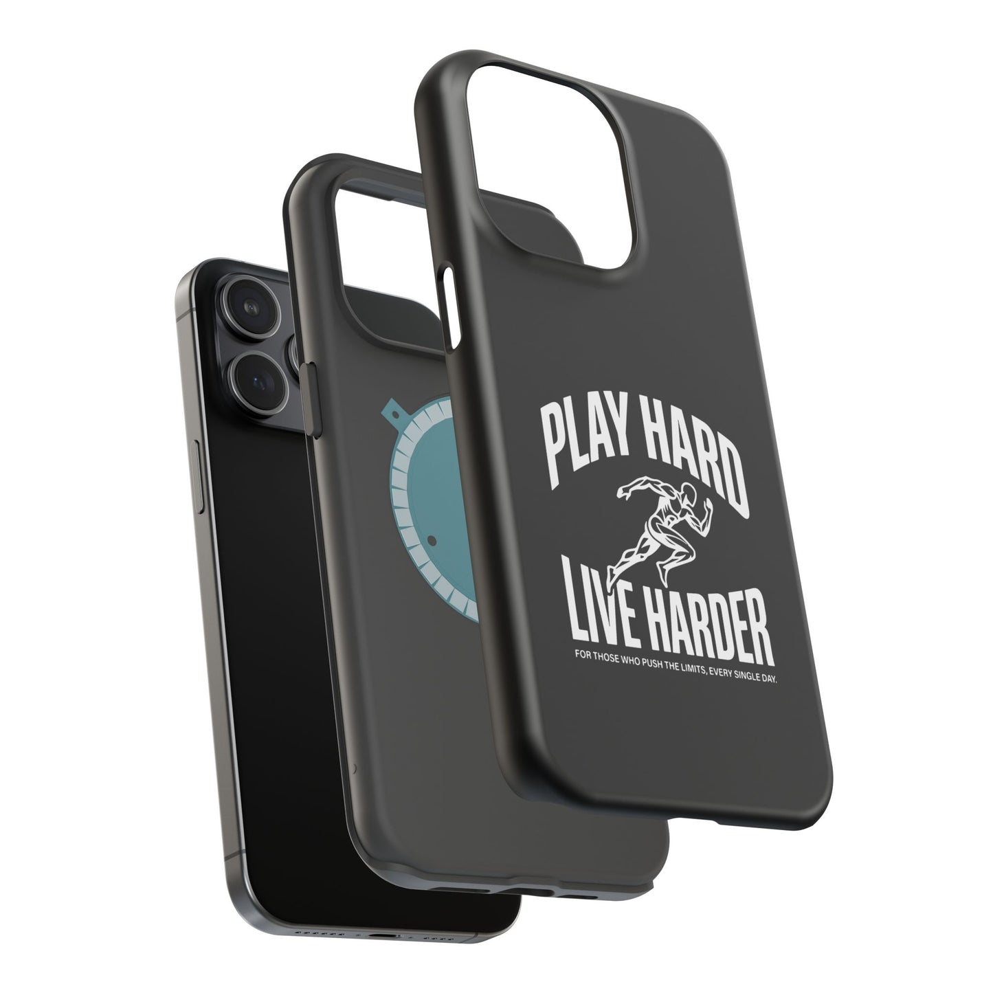 Play Hard / Live Harder - Magnetic Phone Case