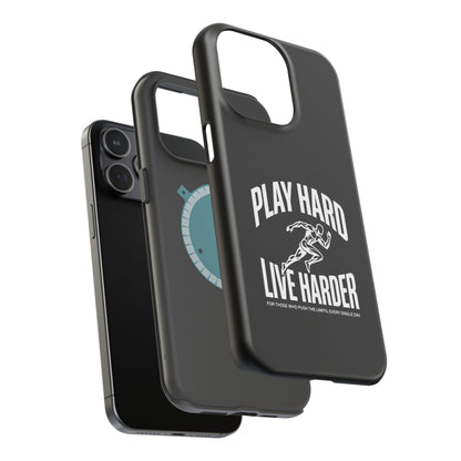 Play Hard / Live Harder - Magnetic Phone Case