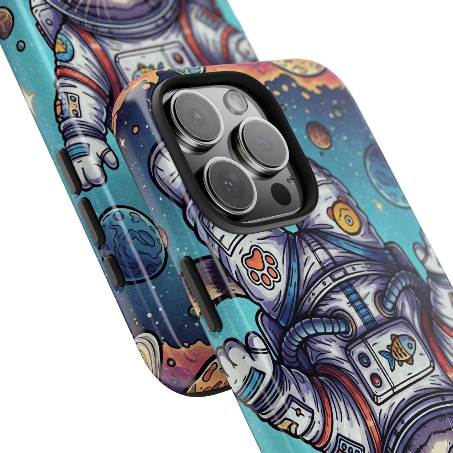 Astronaut Cat - Phone Case