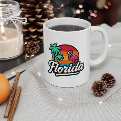 Florida Sunset Palm - Mug