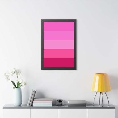 Valentine Rose Colors - Framed Poster