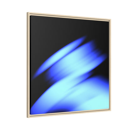 Orbital Drift - Framed Canvas