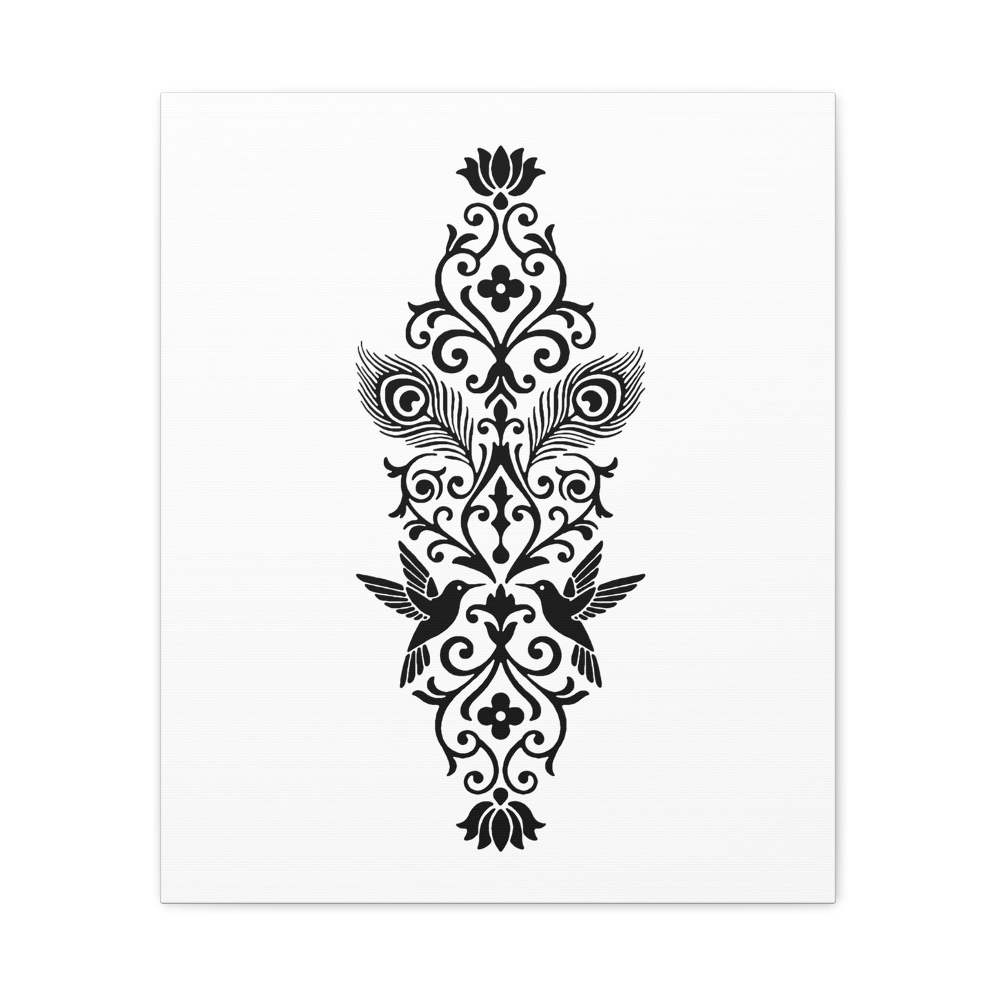 Hummingbird Soulmates - Stretched Canvas