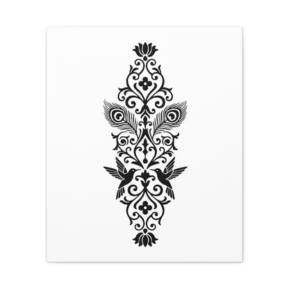 Hummingbird Soulmates - Stretched Canvas