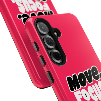 Move. Focus. Grow. Repeat. - Phone Case