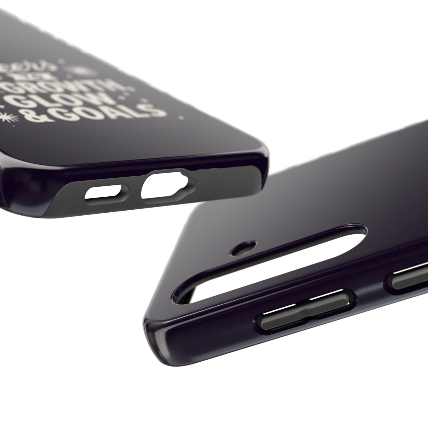 Cheers to Growth, Glow & Goals - Phone Case