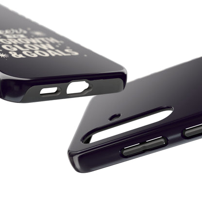 Cheers to Growth, Glow & Goals - Phone Case