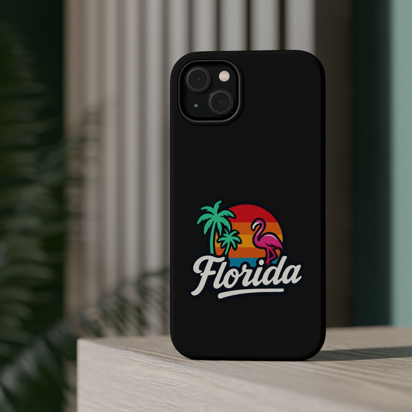 Florida Sunset Palm - Magnetic Phone Case