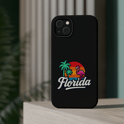 Florida Sunset Palm - Magnetic Phone Case