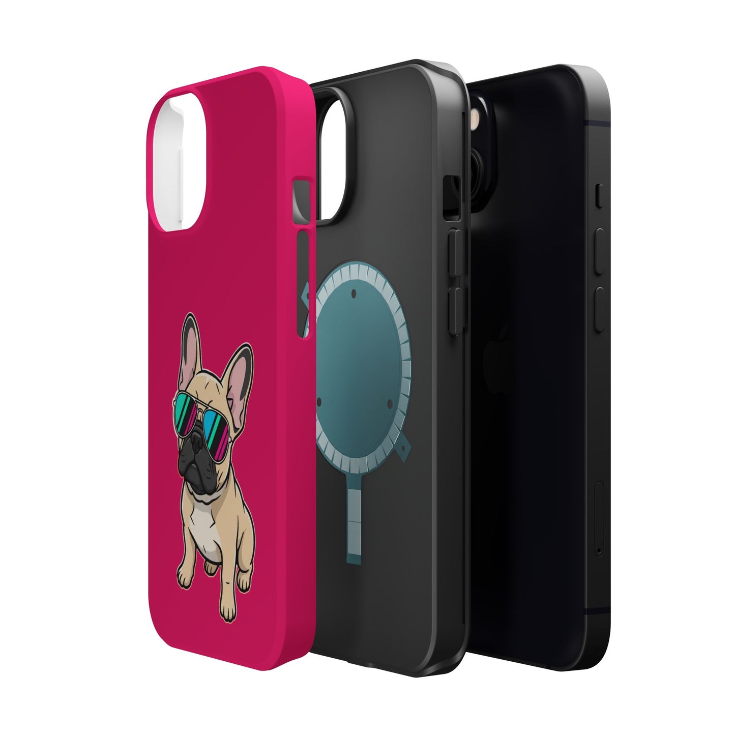 French Bulldog with Sunglasses - Magnetic Phone Case