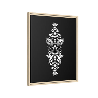 Hummingbird Soulmates - Framed Canvas