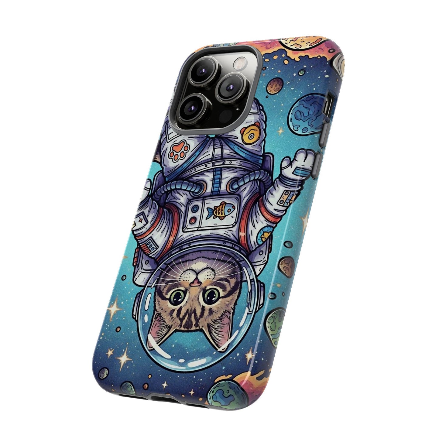 Astronaut Cat - Tough Phone Case