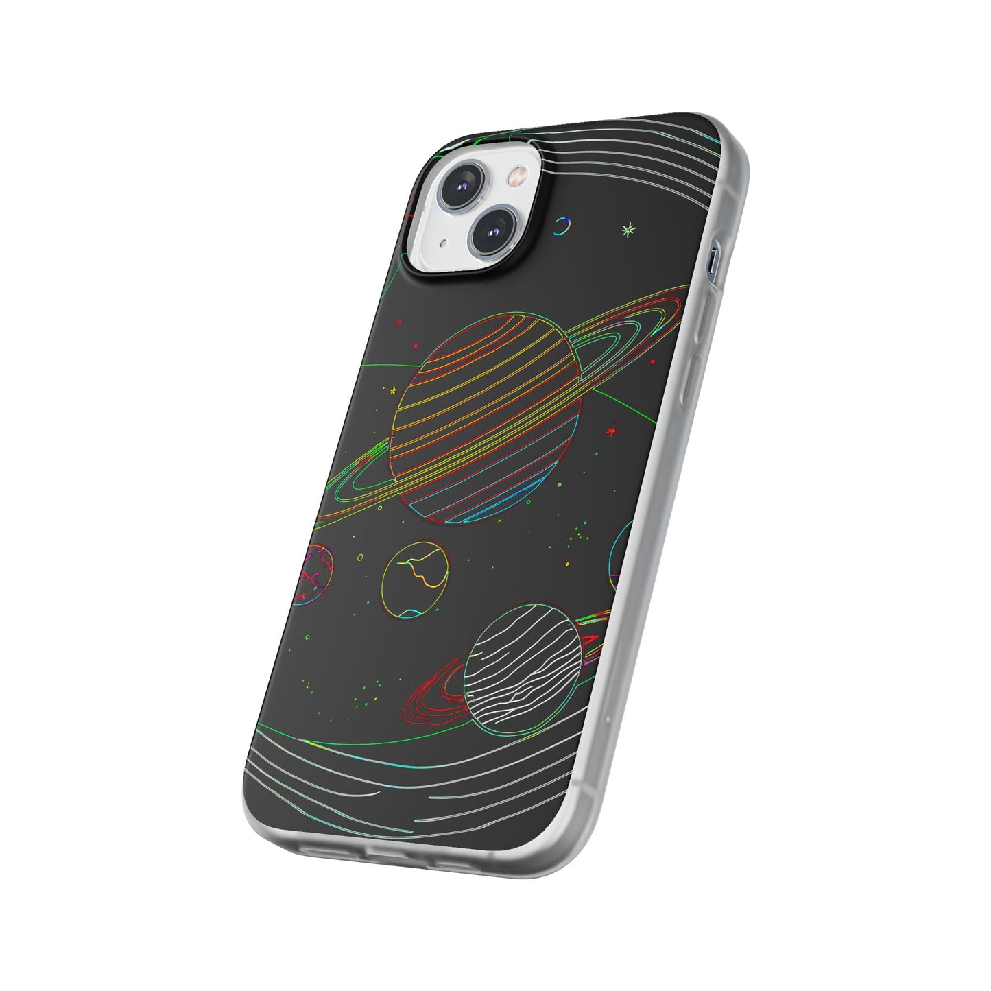Galaxy-Inspired Flexi Cases, Vibrant Phone Covers, Space-Themed Accessories, Cosmic Gifts for Astronomers, Unique Phone Protectors