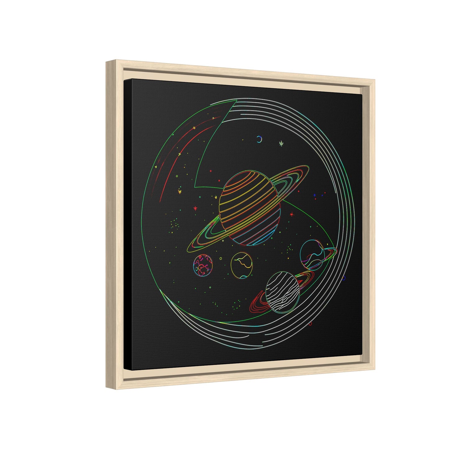 COSMOFX - Framed Canvas
