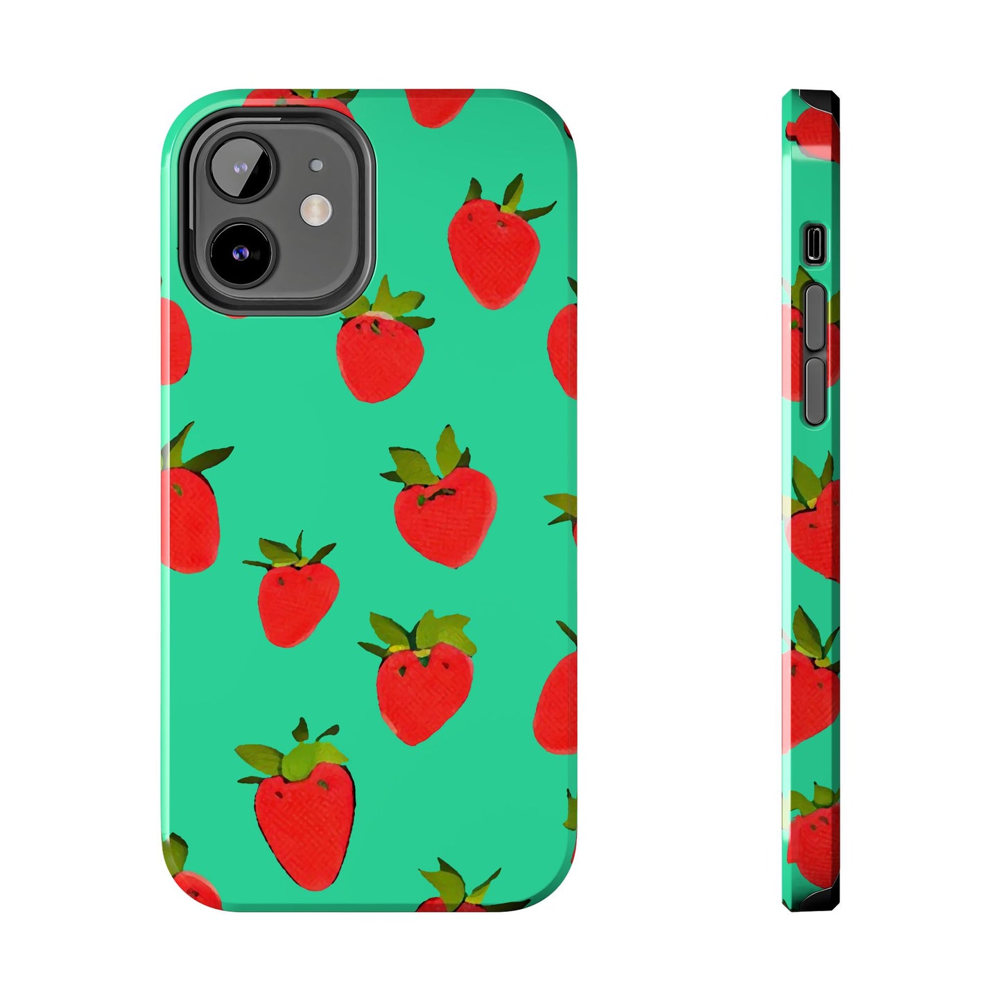 Strawberry Pattern - Phone Case