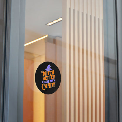 Halloween Witch Better Have My Candy Stickers, Halloween Decor, Candy Corn Sticker, Party Favors, Fall Decor, Trick or Treat