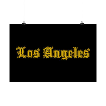 Los Angeles - Golden Edition - Poster