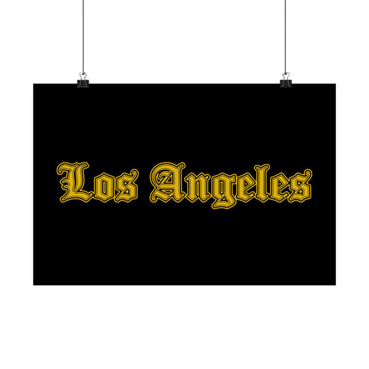 Los Angeles - Golden Edition - Poster