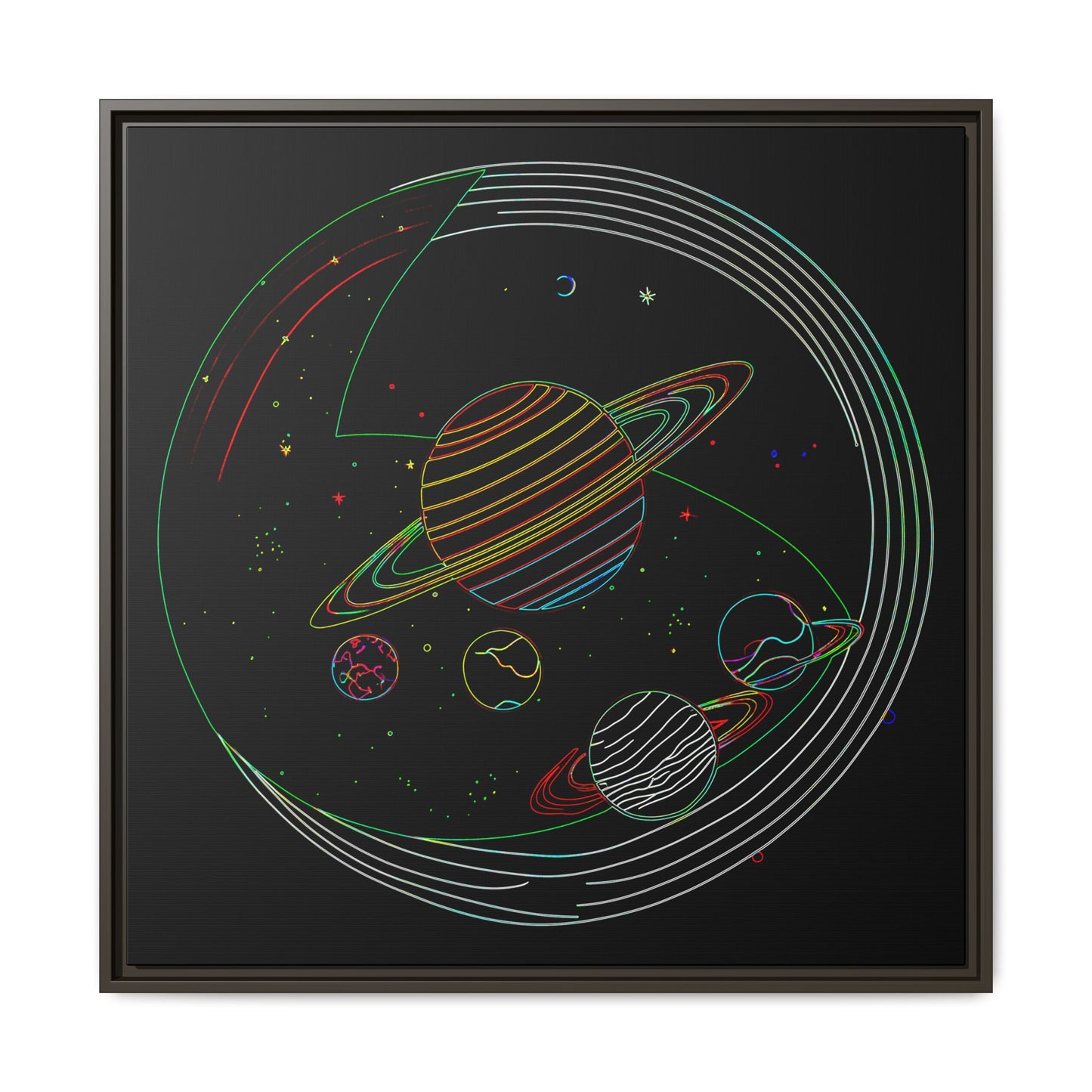 COSMOFX - Framed Canvas