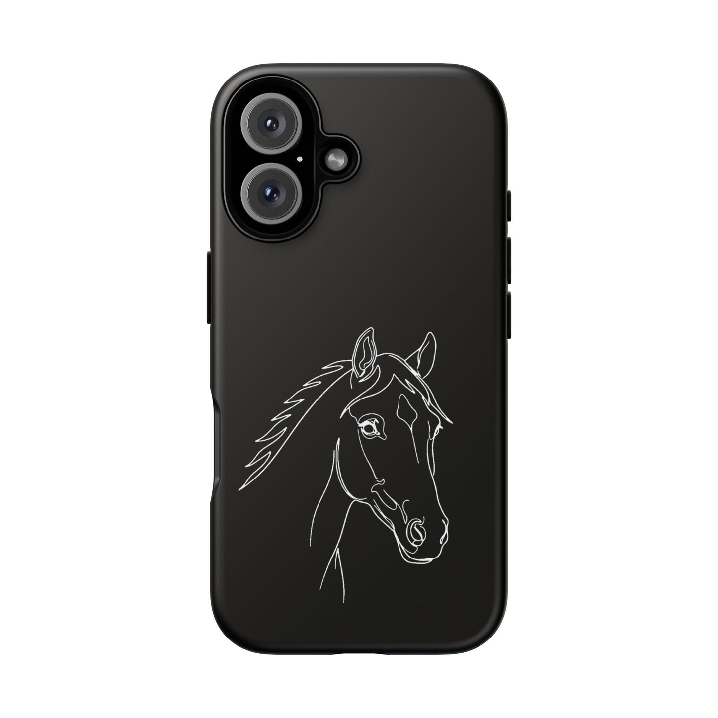 Horse Portrait Sketch - Tough Phone Case