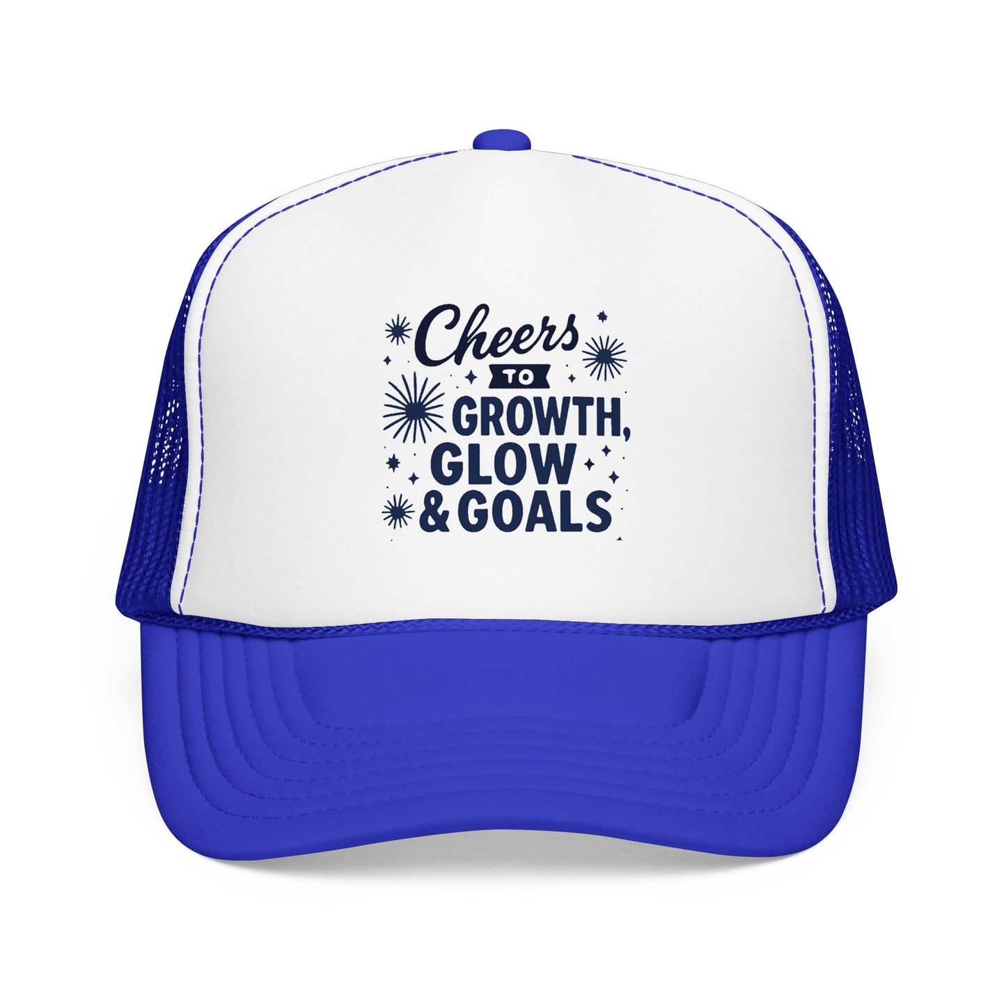 Cheers to Growth, Glow & Goals - Cap