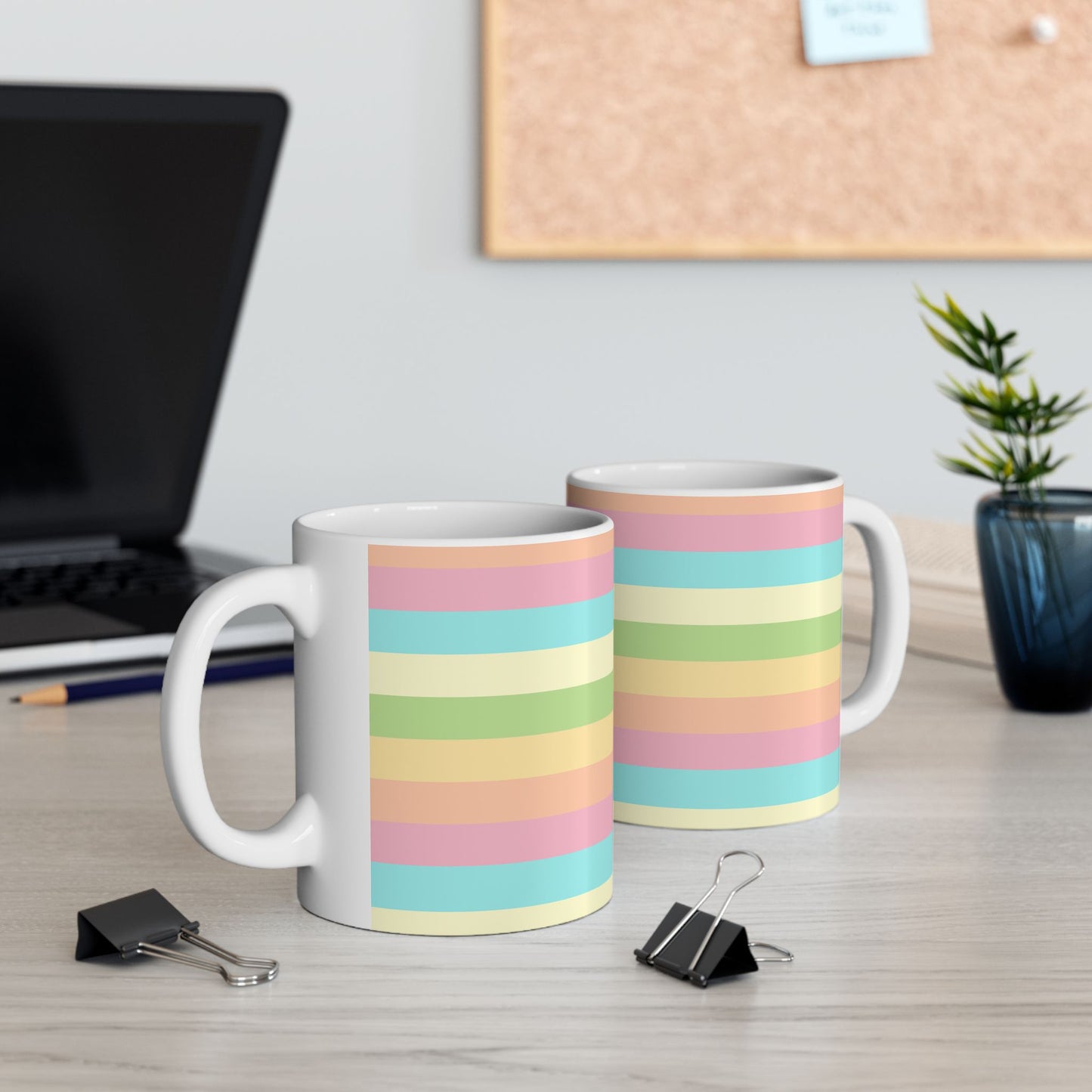 Pastel Stripes - Mug