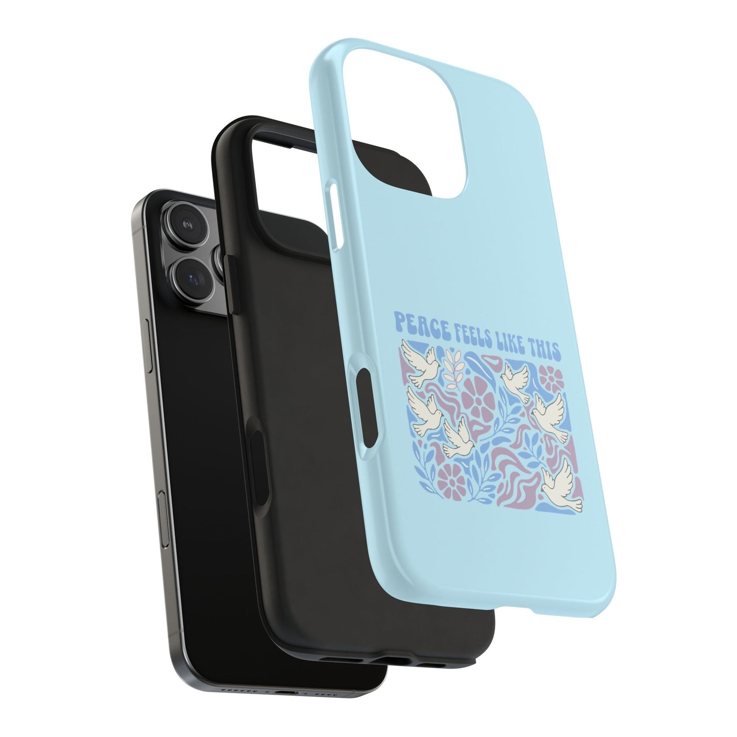 Peace Tells Like This - Phone Case