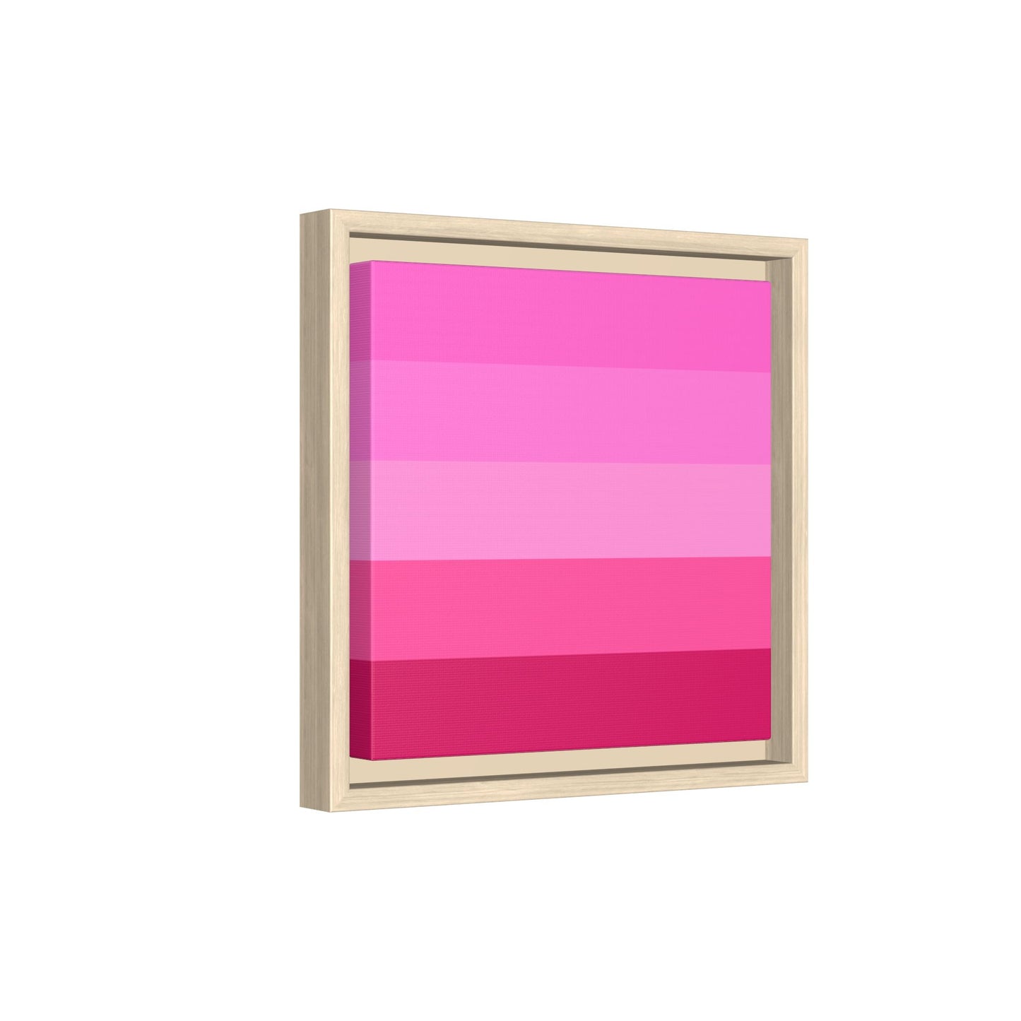 Valentine Rose Colors - Framed Canvas