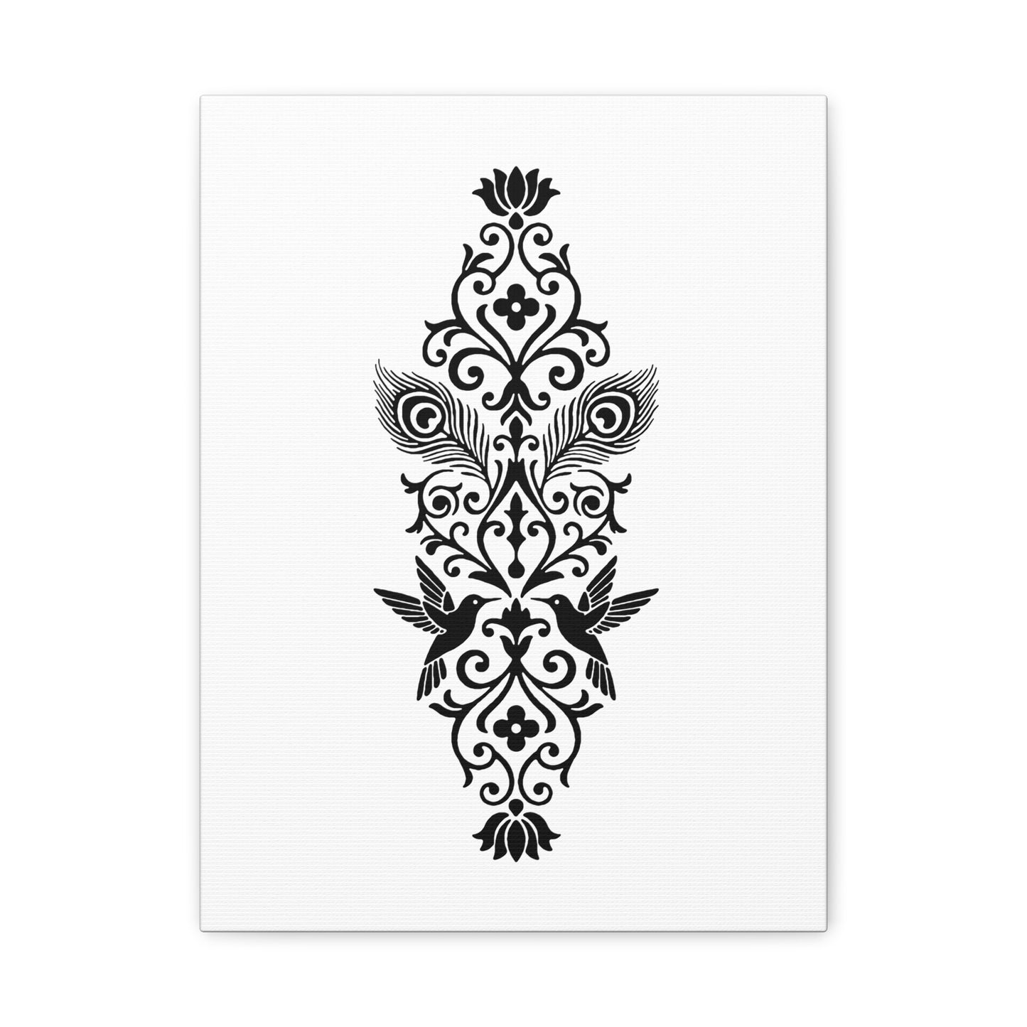 Hummingbird Soulmates - Stretched Canvas