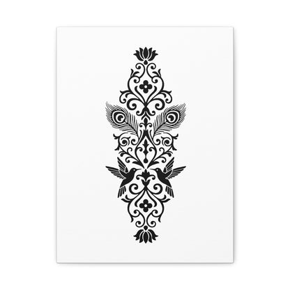 Hummingbird Soulmates - Stretched Canvas