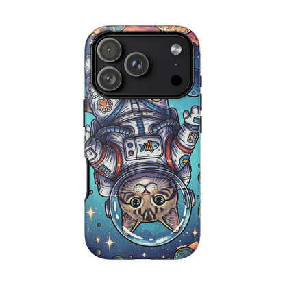 Astronaut Cat - Tough Phone Case