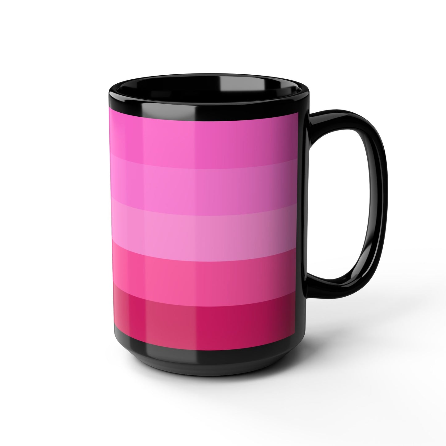 Valentine Rose Colors - Black Mug