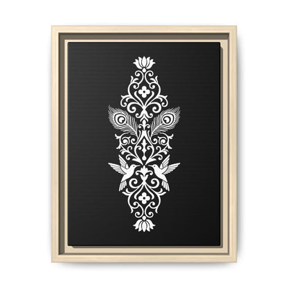 Hummingbird Soulmates - Framed Canvas