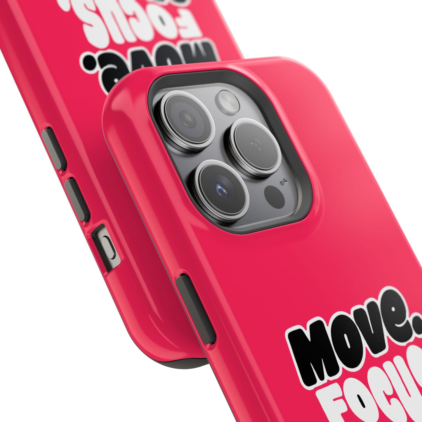 Move. Focus. Grow. Repeat. - Magnetic Phone Case