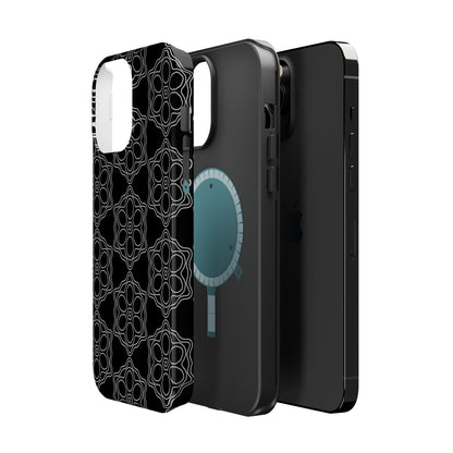 Geometric Sacred Flower - Magnetic Phone Case