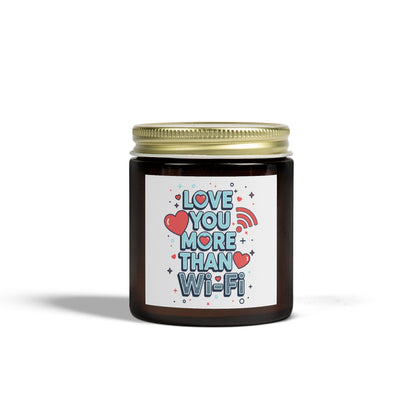 Love You More Than Wi‑Fi - Scented Candle