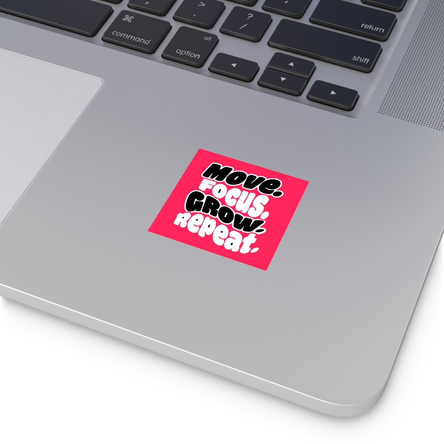Move. Focus. Grow. Repeat. - Sticker