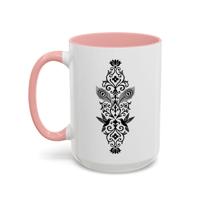 Hummingbird Soulmates - Color Accent Mug