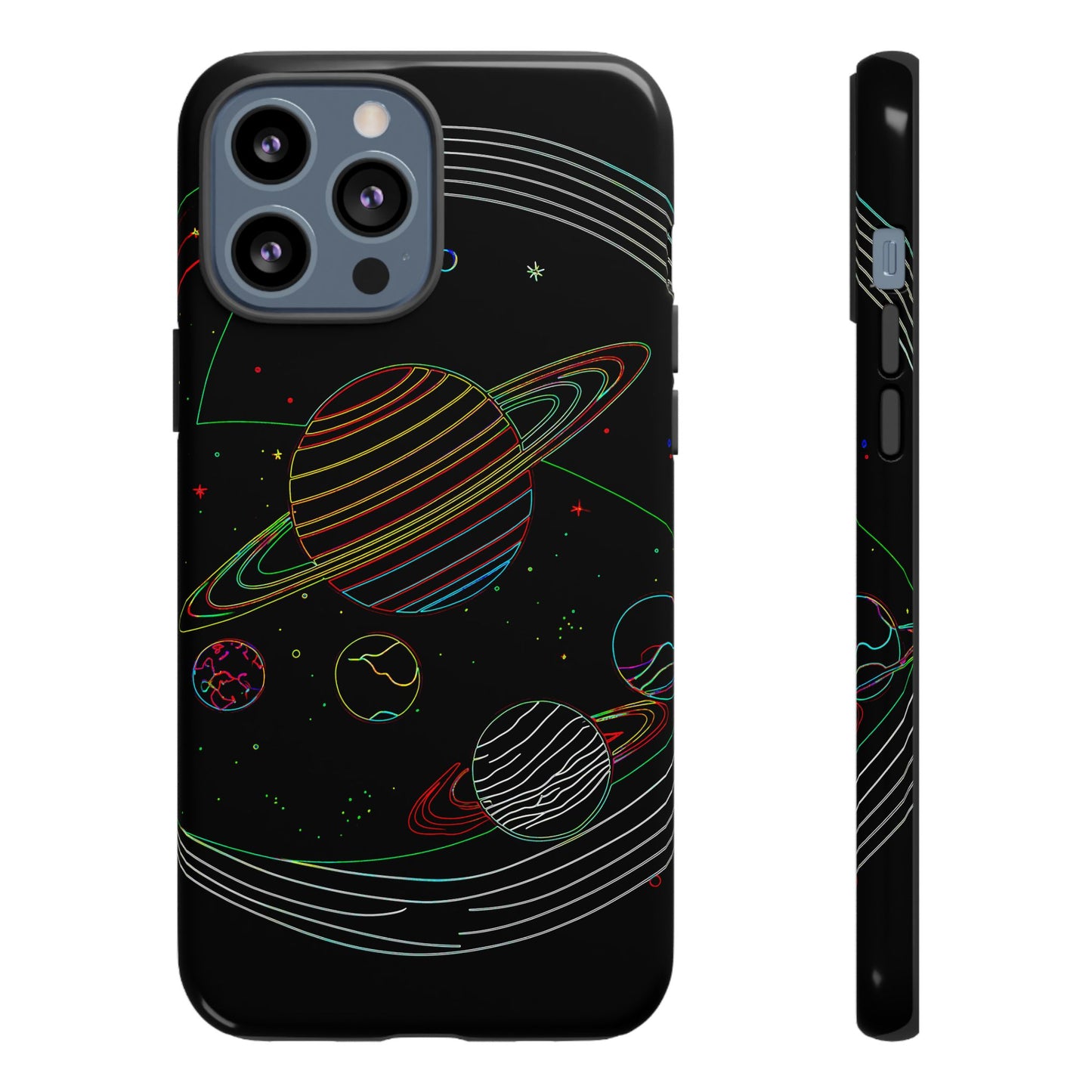 Galactic Tough Phone Case, Starry Space Protection, Unique Gift for Astronomers, Celestial Accessories, Trendy Space Lovers