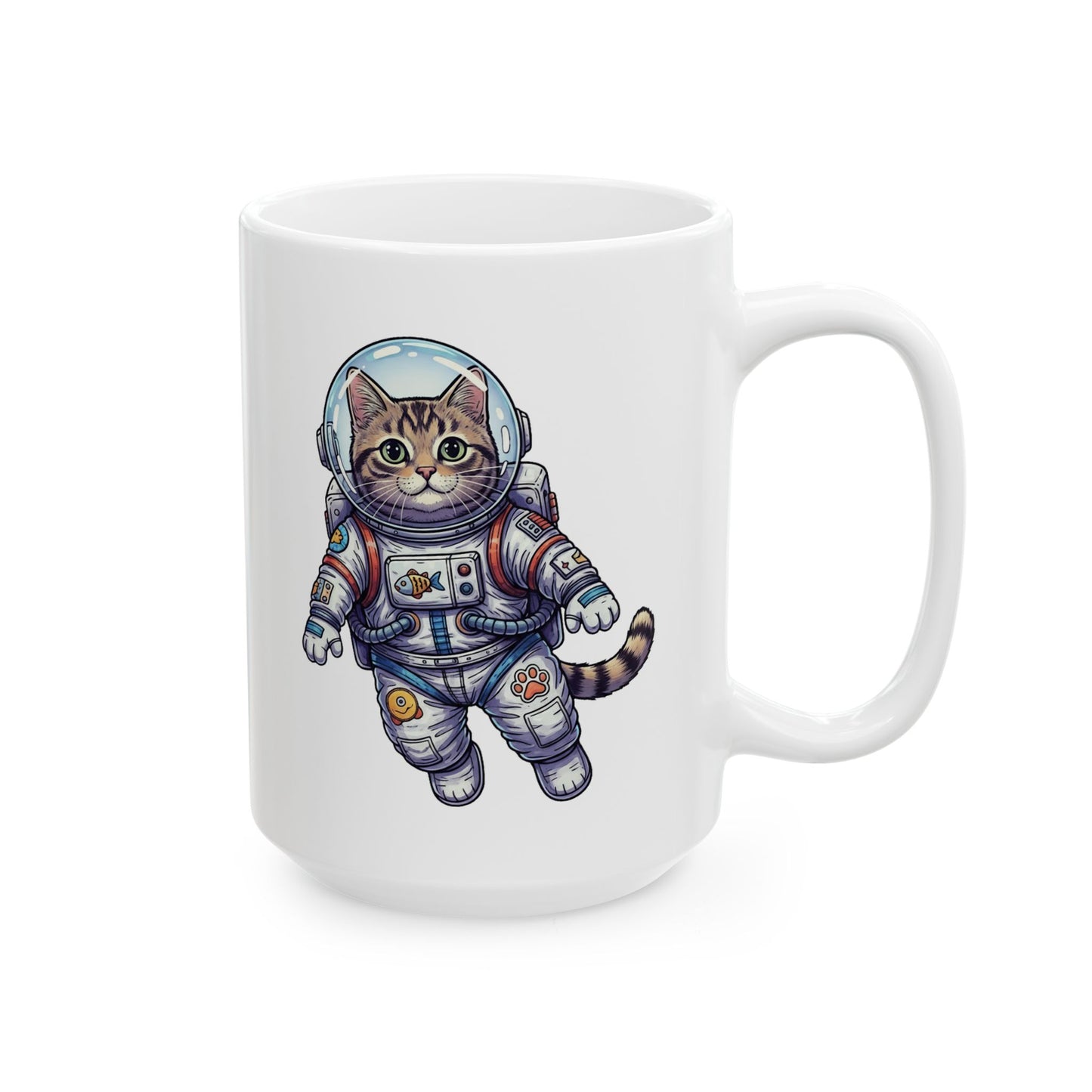 Astronaut Cat - Ceramic Mug
