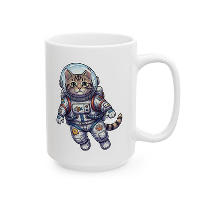 Astronaut Cat - Ceramic Mug