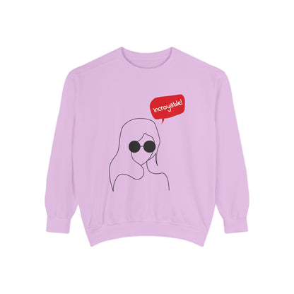 Incroyable Chic Girl - Sweatshirt