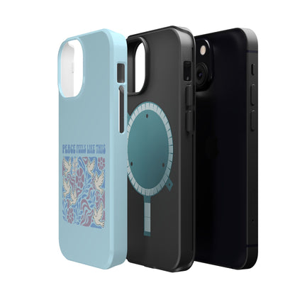 Peace Tells Like This - Magnetic Phone Case