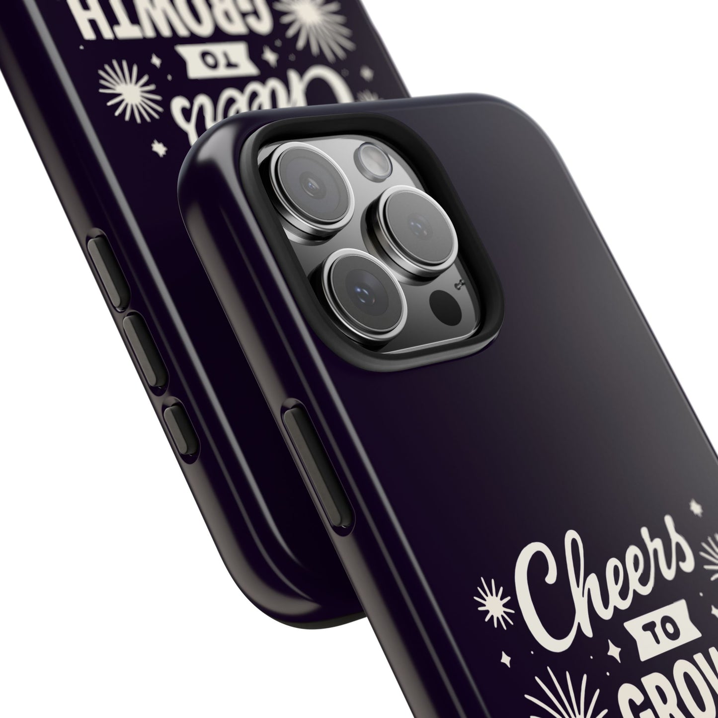 Cheers to Growth, Glow & Goals - Phone Case