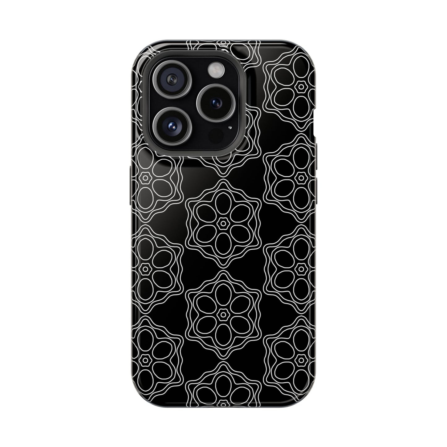 Geometric Sacred Flower - Magnetic Phone Case