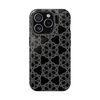 Geometric Sacred Flower - Magnetic Phone Case