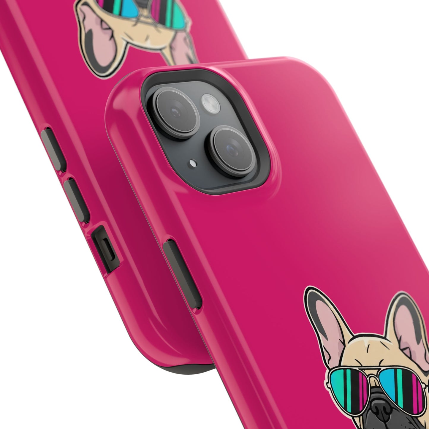 French Bulldog with Sunglasses - Magnetic Phone Case