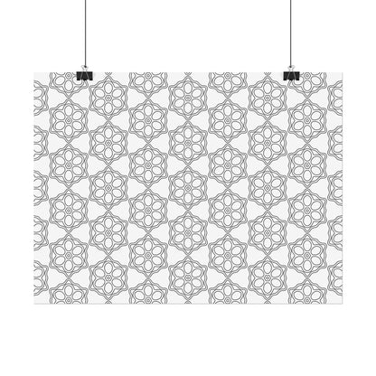 Stylish Geometric Rolled Posters for Modern Decor, Wall Art, Home Decoration, Gift Ideas, Minimalist Art, Office Decor