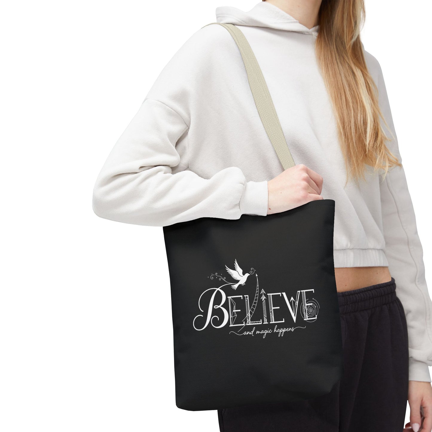 Believe and Magic Happens - Tote Bag