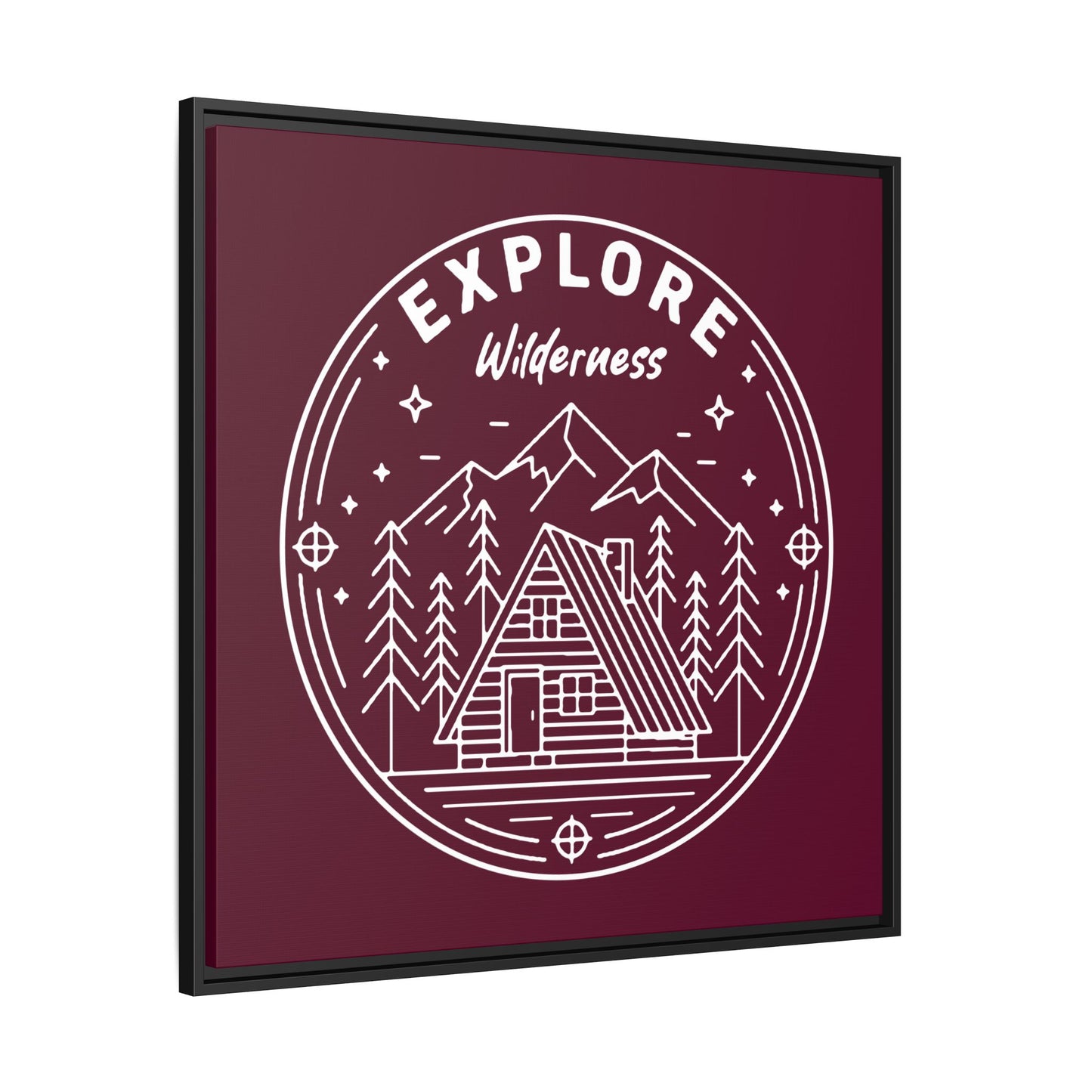 Explore Wilderness - Framed Canvas